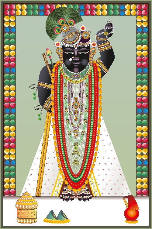 Shrinathji Pavitra Ekadashi Darshan Wall Art