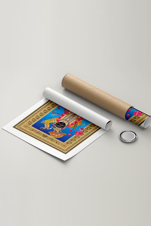 Shreenathji Chappan Bhog Darshan Canvas Painting thumbnail 4