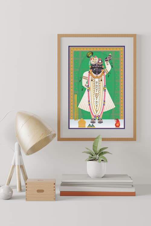 Shrinathji Vijayadashami Darshan Religious Wall Art thumbnail 3