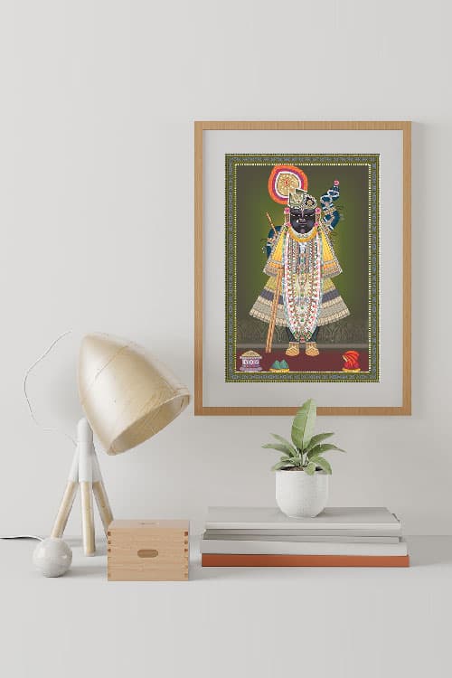 Falgun Shukla Ekadashi Darshan Shreenathji Canvas Art thumbnail 2