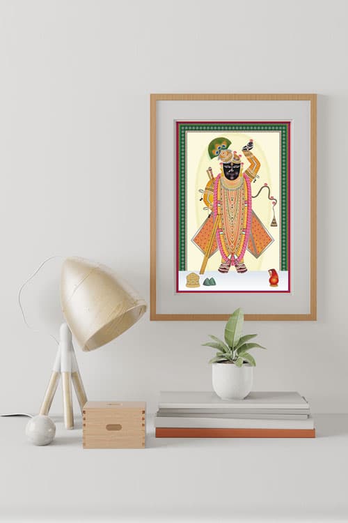 Shreenathji Shree Ram Navami Darshan Canvas Art | Nathdwara thumbnail 3