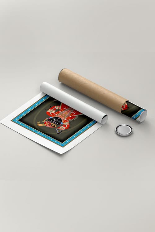 Shrinathji Posh Sud Ekam Darshan — Nathdwara Pichwai Wall Art thumbnail 3
