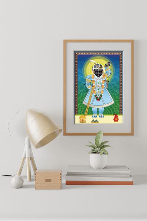 Shrinathji Magh Krishna Chaturthi Darshan Wall Art thumbnail 3