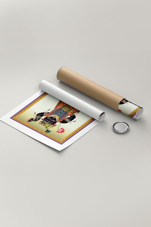 Shrinathji Leheriya Darshan Wall Art – Nathdwara Rajasthan thumbnail 3