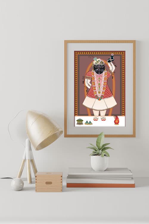 Vasant Panchami Shrinathji Darshan | Vaishnav Temple Art thumbnail 3